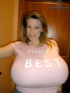 busty Chelsea Charms having fun showing her enormous Balloons by 2busty.net