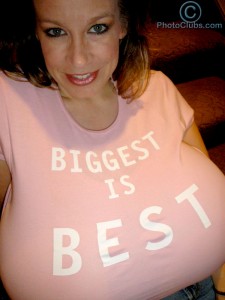 busty Chelsea Charmsand her massive Mammaries