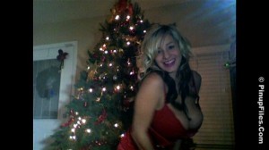 Hot babe September Carrino new holiday big boob web cam Christmas video