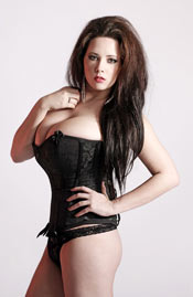 stephanie fox in corset