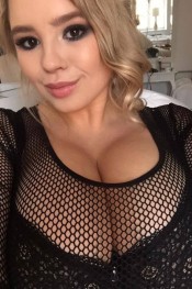 vivian blush black dress